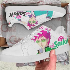 Kusuo Saiki Skate Shoes The Disastrous Life of Saiki K Anime Shoes PN11 5