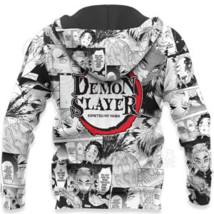 Demon Slayer Rengoku Hoodie Anime Mix Manga KNY Shirt 14