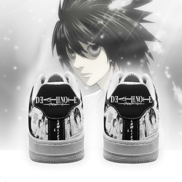 L Lawliet Sneakers Death Note Anime Shoes Fan Gift Idea PT06 3