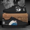 L Lawliet Shoes Death Note Custom Anime Shoes PN11 8