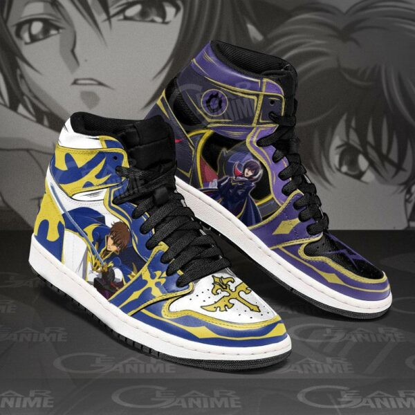 Lelouch and Suzaku Sneakers Custom Anime Code Geass Shoes 2