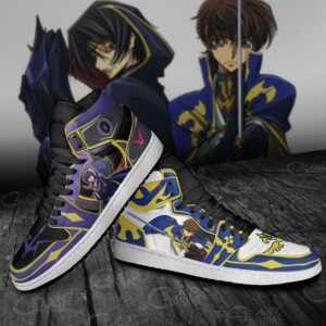 Lelouch and Suzaku Sneakers Custom Anime Code Geass Shoes 7