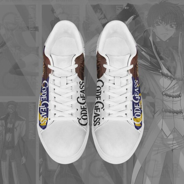 Code Geass Lelouch Skate Shoes Custom Anime Shoes 4