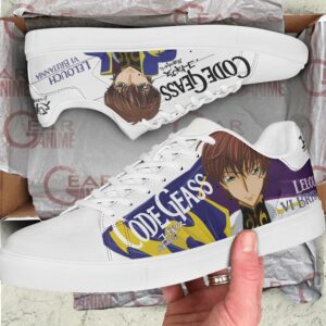 Code Geass Lelouch Skate Shoes Custom Anime Shoes 5