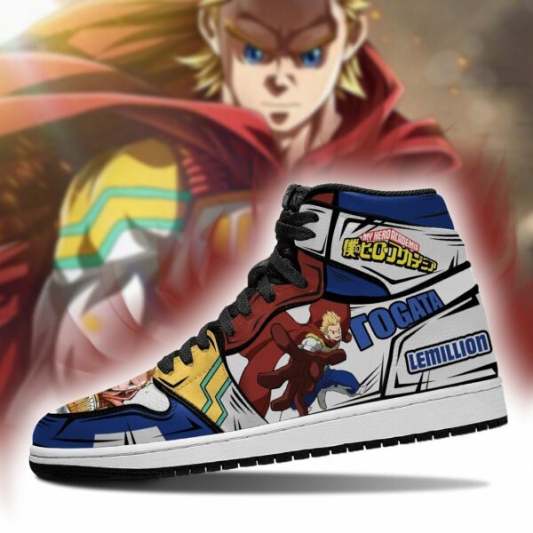 Lemillion Mirio Sneakers Custom My Hero Academia Anime Shoes MN05 3