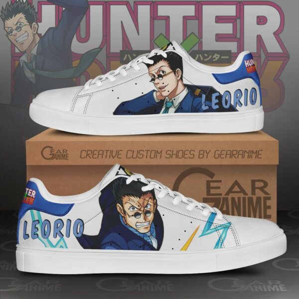 Leorio Skate Shoes Hunter X Hunter Anime Shoes PN11 1