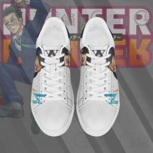 Leorio Skate Shoes Hunter X Hunter Anime Shoes PN11 7