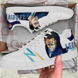 Leorio Skate Shoes Hunter X Hunter Anime Shoes PN11 6