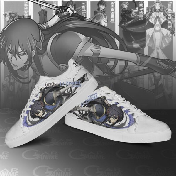 Code Geass Li Zingke Tenshi Skate Shoes Custom Anime Shoes 3