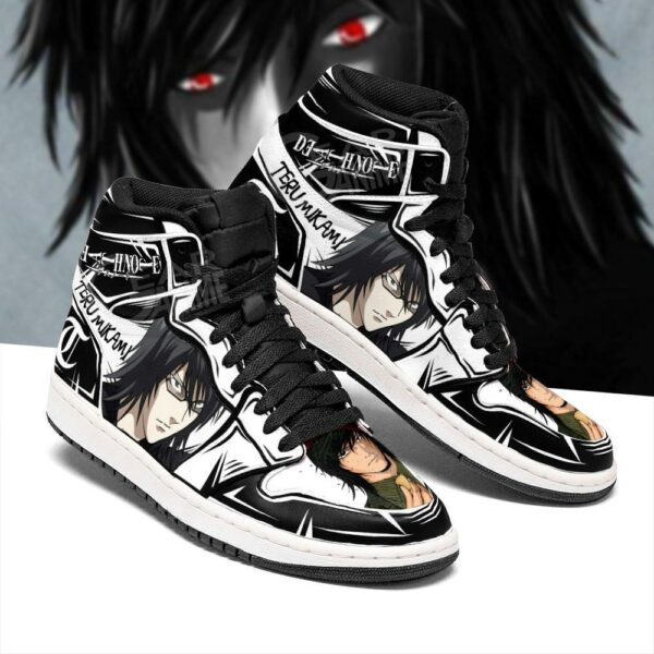 Light Teru Mikami Sneakers Custom Death Note Anime Shoes Fan MN05 2