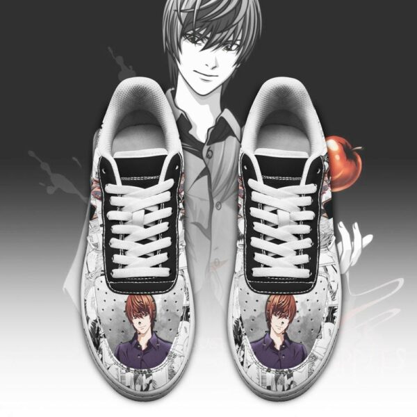 Light Yagami Sneakers Death Note Anime Shoes Fan Gift Idea PT06 2