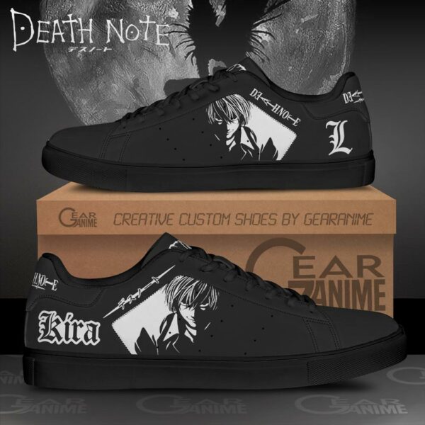 Light Yagami Skate Shoes Death Note Custom Anime Shoes PN11 1