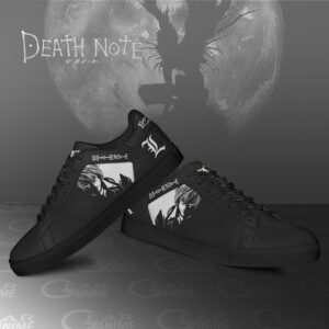 Light Yagami Skate Shoes Death Note Custom Anime Shoes PN11 6