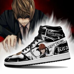 Light Yagami Sneakers Custom Death Note Anime Shoes Fan MN05 5