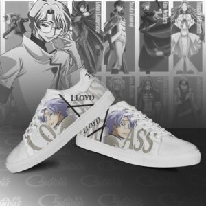 Code Geass Lloyd Skate Shoes Custom Anime Shoes 6