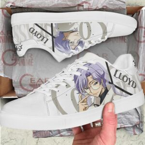 Code Geass Lloyd Skate Shoes Custom Anime Shoes 5