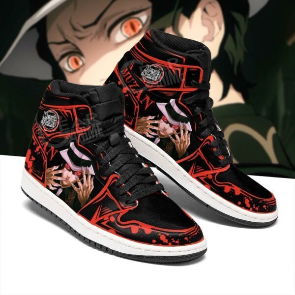 Lord Muzan Shoes Boots Demon Slayer Anime Sneakers Fan Gift Idea 2