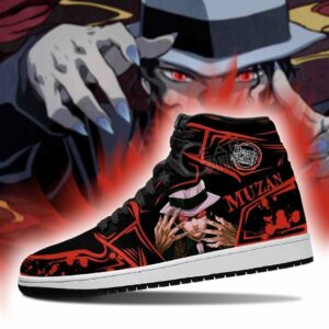 Lord Muzan Shoes Boots Demon Slayer Anime Sneakers Fan Gift Idea 5