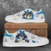 Lucario Skate Shoes Pokemon Custom Anime Shoes PN11 9