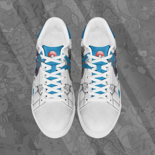 Lucario Skate Shoes Pokemon Custom Anime Shoes PN11 4