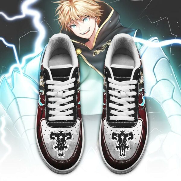 Luck Voltia Sneakers Black Bull Knight Black Clover Anime Shoes 2