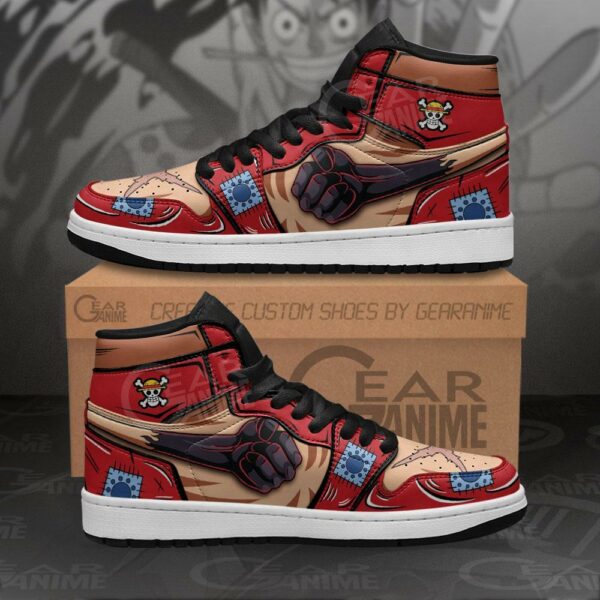 Luffy Haki Sneakers Custom Wano Arc One Piece Shoes 2