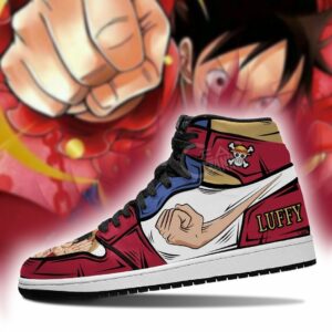 Luffy Sneakers One Piece Anime Shoes For Fan MN06 5