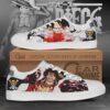 Monkey D Luffy Skate Shoes One Piece Custom Anime Shoes 9