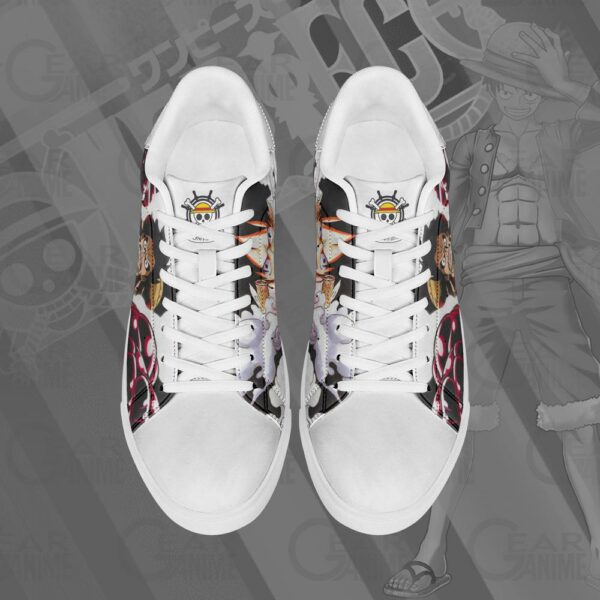 Monkey D Luffy Skate Shoes One Piece Custom Anime Shoes 3