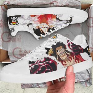 Monkey D Luffy Skate Shoes One Piece Custom Anime Shoes 7