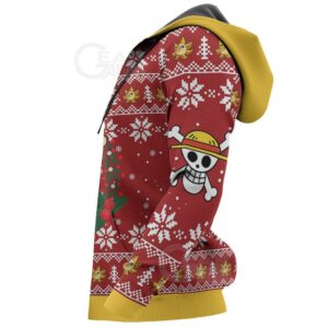 Luffy Ugly Christmas Sweater One Piece Anime Xmas Shirt VA10 9