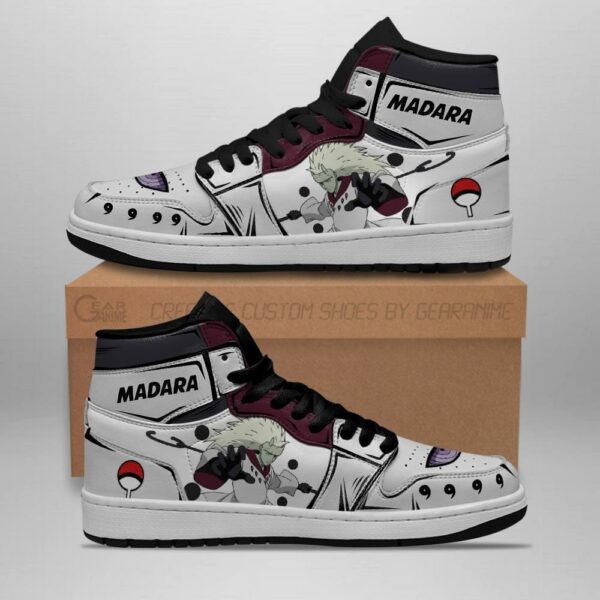 Madara Rikudou Sneakers Naruto Anime Sneakers Costume 2