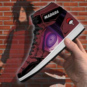 Madara Rinnegan Eye Sneakers Naruto Anime Sneakers Costume 7