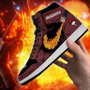 Madara Shoes Jutsu Fire Release Sneakers Naruto Anime Sneakers 7