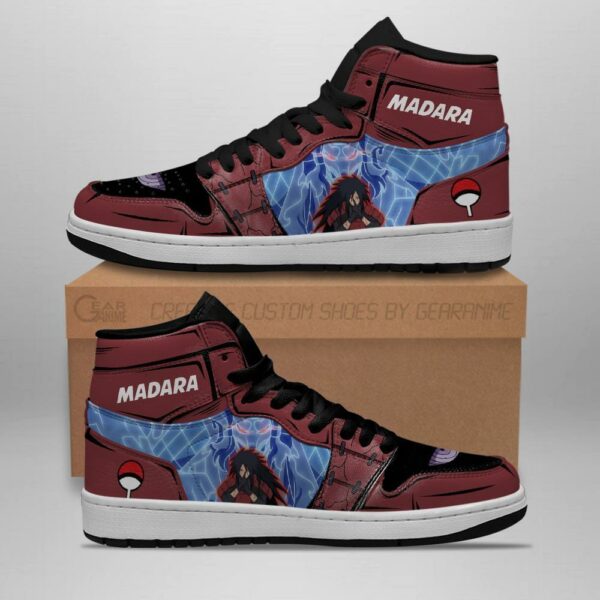 Madara Susanoo Sneakers Naruto Anime Sneakers Costume 2