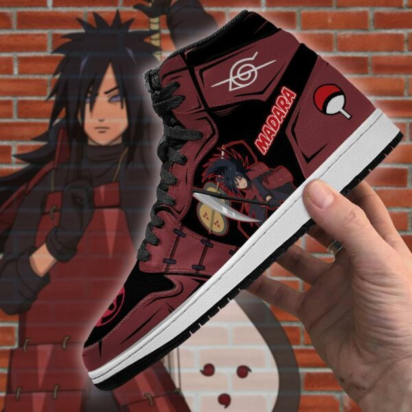 Madara Uchiha Sneakers Fighting Naruto Anime Sneakers 4