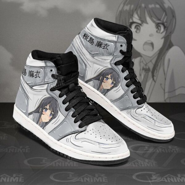 Mai Sakurajima Sneakers Custom Bunny Girl Senpai Anime Shoes 2