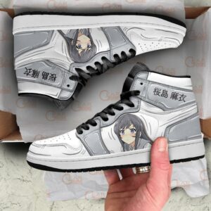 Mai Sakurajima Sneakers Custom Bunny Girl Senpai Anime Shoes 6