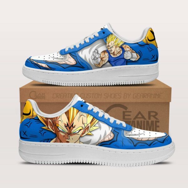 Majin Vegeta Air Sneakers Custom Anime Dragon Ball Shoes 1