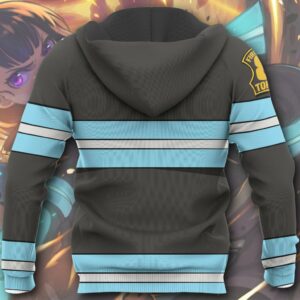 Maki Oze Fire Force Hoodie Shirt Anime Uniform Sweater Jacket 14