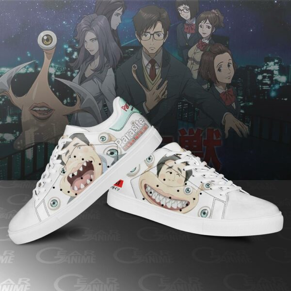 Parasyte Mamoru Uda Skate Sneakers Horror Anime Shoes PN10 2