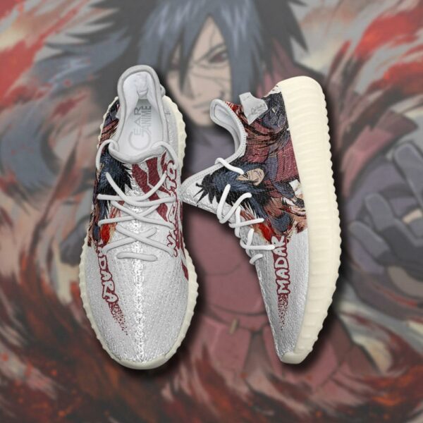 Uchiha Madara Shoes Naruto Custom Anime Sneakers TT10 2