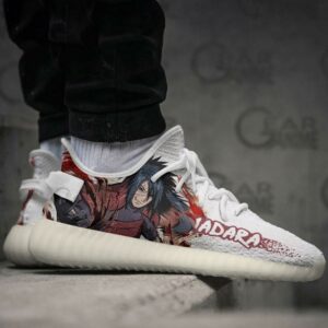 Uchiha Madara Shoes Naruto Custom Anime Sneakers TT10 5