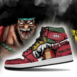 Marshall D. Teach Blackbeard Sneakers One Piece Anime Shoes Fan Gift MN06 5