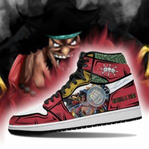 Marshall D. Teach Blackbeard Sneakers Skill One Piece Anime Shoes Fan MN06 5