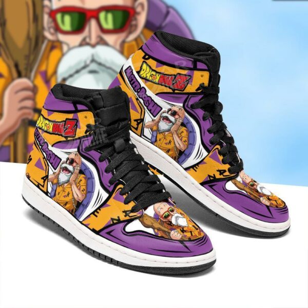 Master Roshi Sneakers Dragon Ball Anime Shoes Fan Gift Idea MN05 2