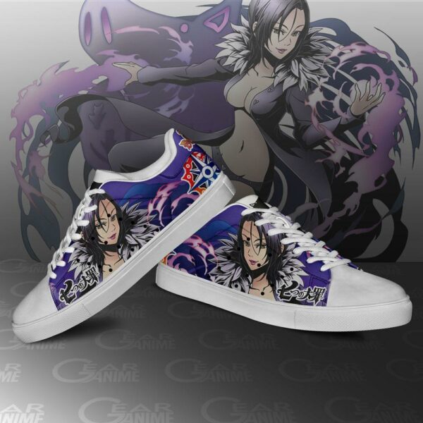 Merlin Skate Shoes The Seven Deadly Sins Anime Custom Sneakers PN10 2