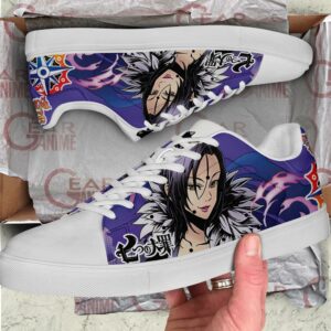 Merlin Skate Shoes The Seven Deadly Sins Anime Custom Sneakers PN10 6