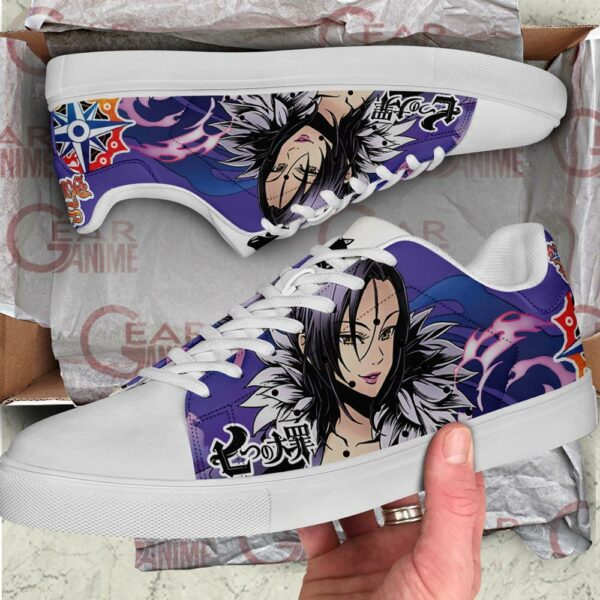 Merlin Skate Shoes The Seven Deadly Sins Anime Custom Sneakers PN10 3