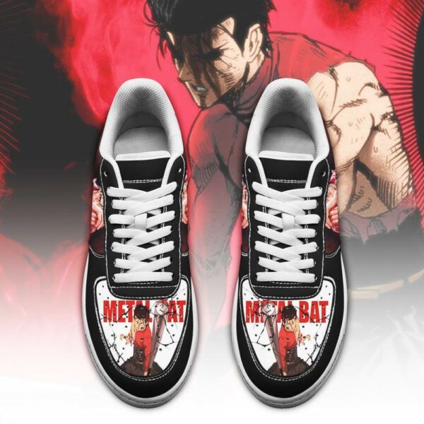 Metal Bat Sneakers Custom One Punch Man Anime Shoes Fan PT06 2